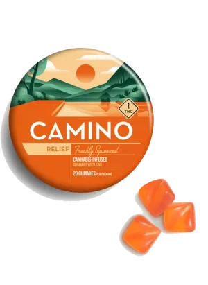 Camino Freshly Squeezed CBG Relief Gummies