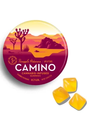 Camino Pineapple Habanero Uplifting Gummies