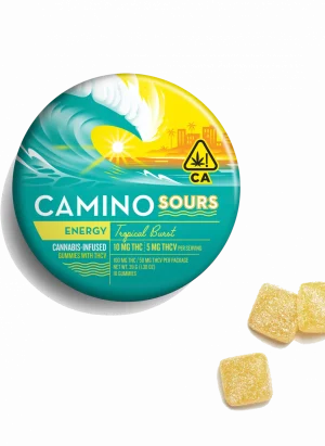 Camino Sours Tropical Burst THCV Gummies