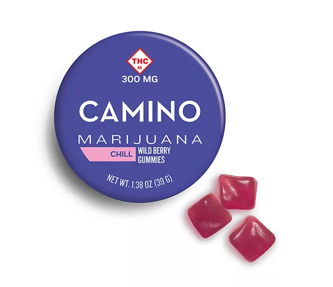 Camino Wild Berry High Dose Gummies